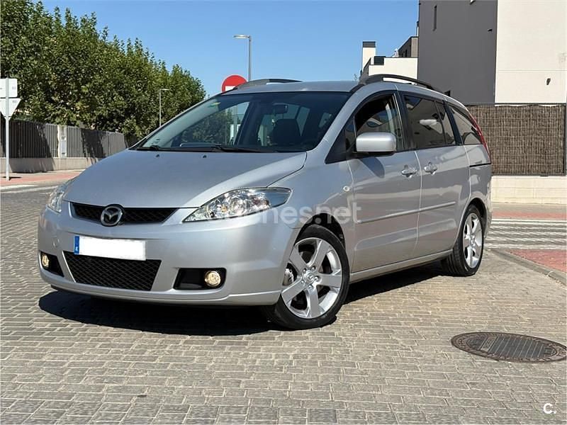 Gris / plata Usado 2007 Mazda 5 Sportive Monovolumen | 3590 € (Super precio) - Imagen 1/4
