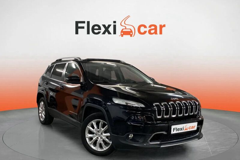 Negro Usado 2015 Jeep Cherokee Limited SUV | 16.490 € (Buen precio) - Imagen 1/4