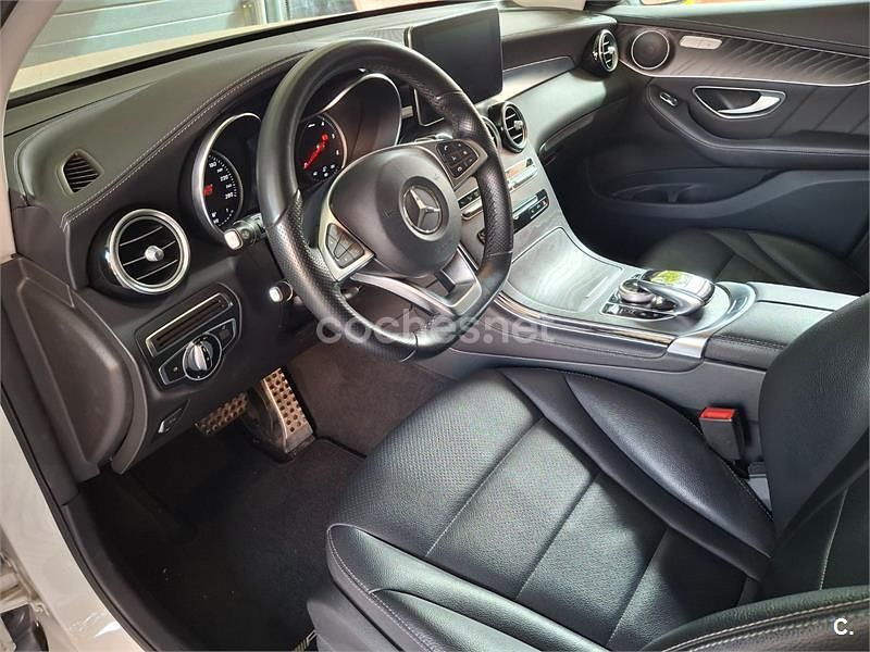 Usado Mercedes GLC250 AMG line 204 CV (150 kW) 2016 Blanco SUV