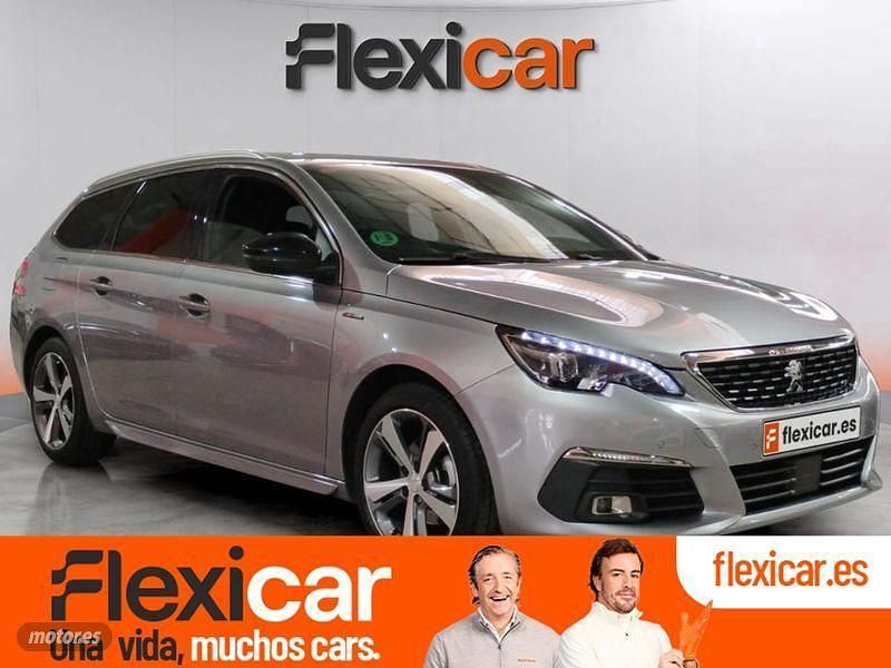 Gris Usado 2019 Peugeot 308 SW GT-line Familiar | 13.490 € (Caro) - Imagen 1/4