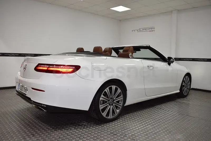 Usado Mercedes E350 299 CV (219 kW) 2018 Blanco Descapotable