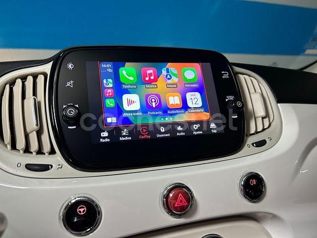 Usado Fiat 500C Dolcevita 70 CV (51 kW) 2021 Blanco Descapotable