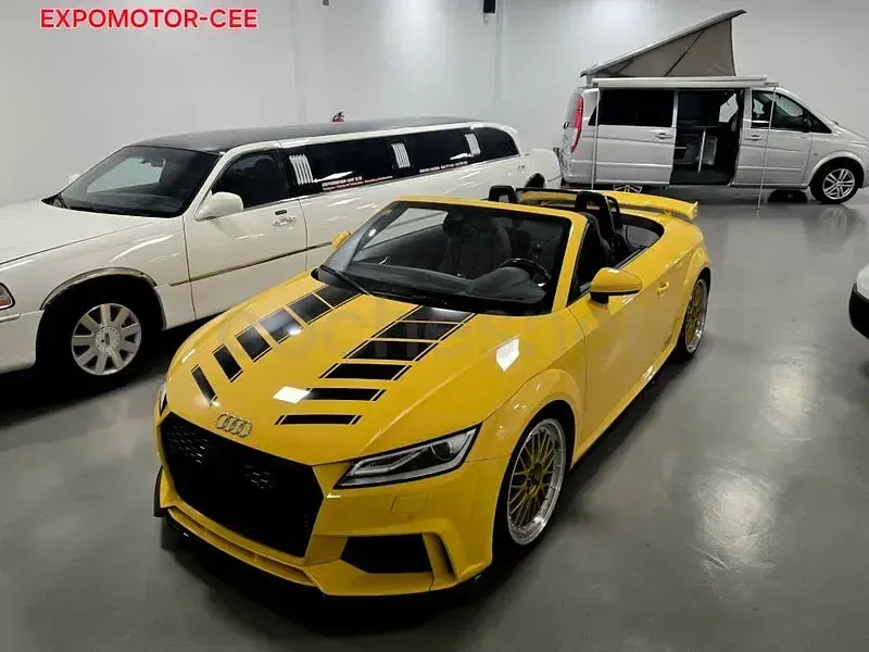 Usado Audi TT Roadster Sport 230 CV (169 kW) 2016 Amarillo Descapotable