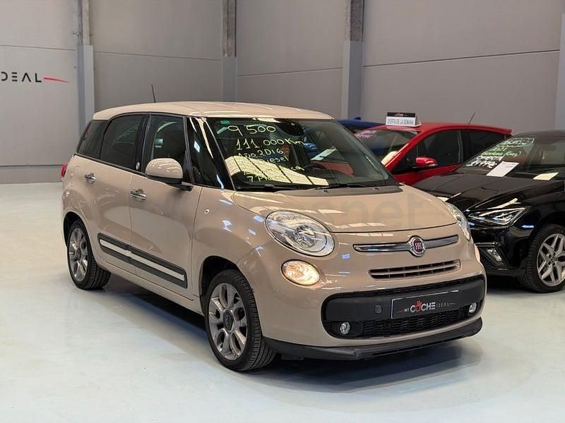 Usado Fiat 500L Living 95 CV (69 kW) 2016 Beige Monovolumen