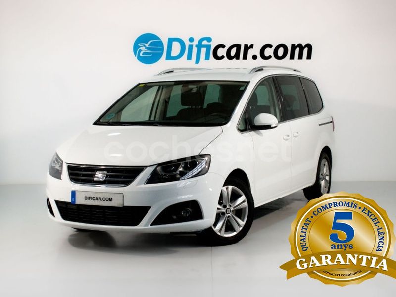 Blanco Usado 2018 Seat Alhambra 4Drive Monovolumen | 28.990 € (Un poco caro) - Imagen 1/4