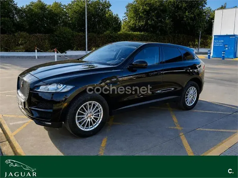 Usado Jaguar F-Pace Pure 180 CV (132 kW) 2017 Negro SUV