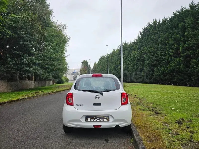 Usado Nissan Micra Acenta 80 CV (58 kW) 2016 Blanco Utilitario