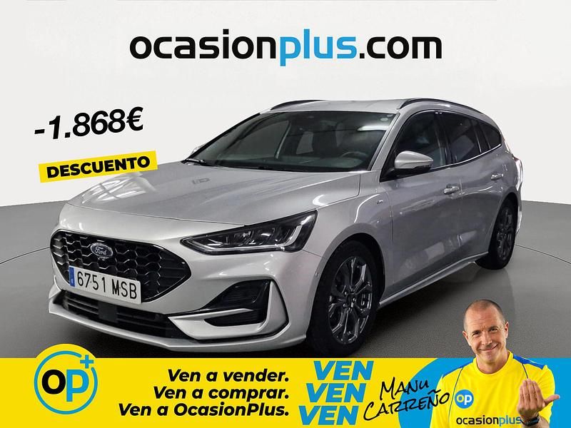 Usado Ford Focus ST-Line 155 CV (114 kW) 2024 Gris Familiar