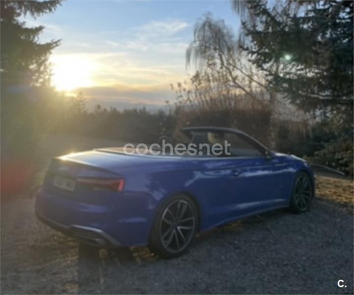 Usado Audi A5 Cabriolet S-Line 204 CV (150 kW) 2024 Azul Descapotable