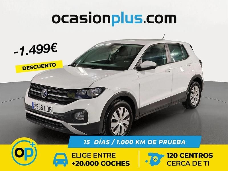 Blanco Usado 2019 VW T-Cross Edition SUV | 16.490 € (Precio justo) - Imagen 1/4