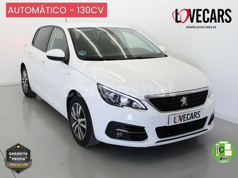 Blanco Usado 2021 Peugeot 308 Style Berlina | 14.500 € (Precio justo) - Imagen 1/3