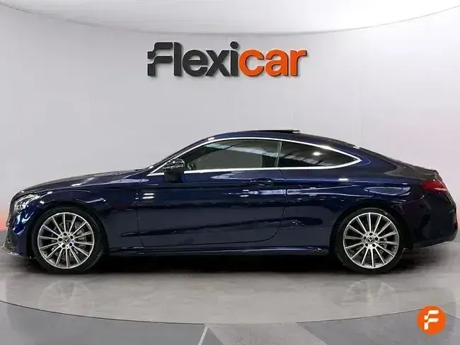 Usado Mercedes C220 170 CV (125 kW) 2019 Azul Coupe
