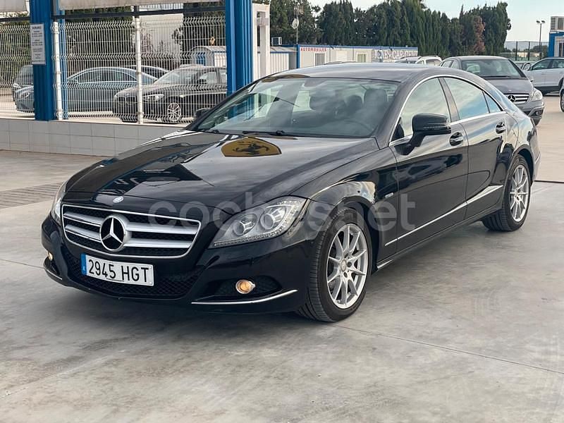 Negro Usado 2012 Mercedes CLS350 Berlina | 17.999 € (Super precio) - Imagen 1/4