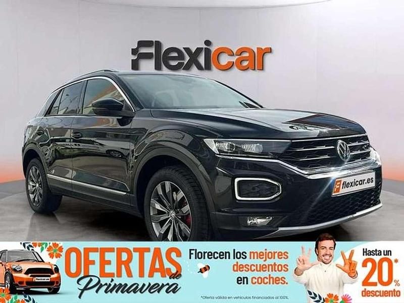 Usado VW T-Roc Sport 150 CV (110 kW) 2020 Negro SUV
