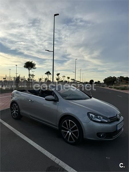 Gris / plata Usado 2011 VW Golf Cabriolet Descapotable | 13.999 € - Imagen 1/2