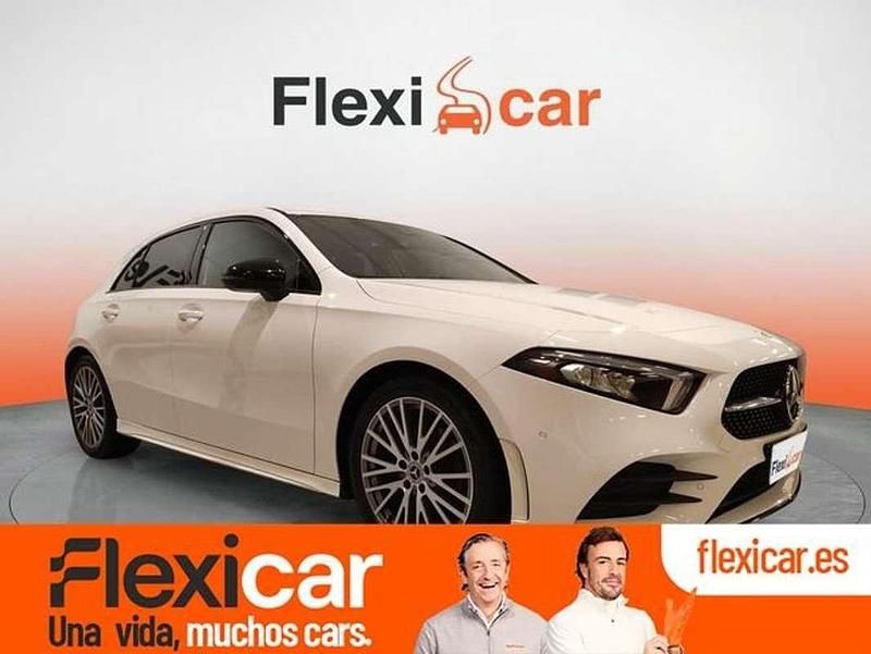Amarillo Usado 2021 Mercedes A200 Berlina | 29.290 € (Un poco caro) - Imagen 1/4