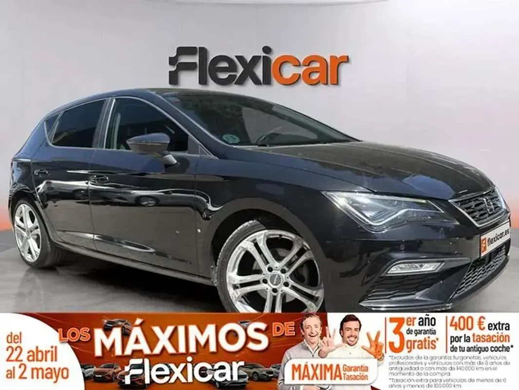 Käytetty Seat Leon ST FR 150 HP (110 kW) 2017 Musta Farmari