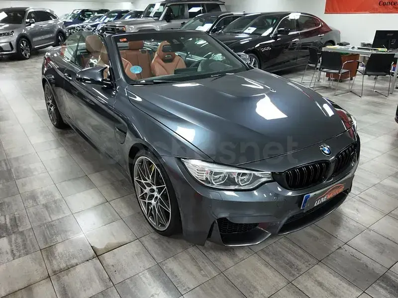 Usado BMW M4 Cabriolet Competition Edition 431 CV (317 kW) 2017 Gris / plata Descapotable