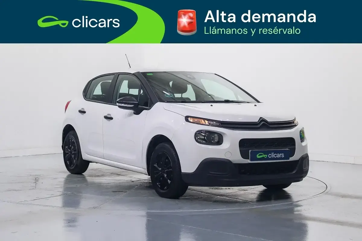 Usado Citroën C3 Live 68 CV (50 kW) 2018 Blanco Utilitario