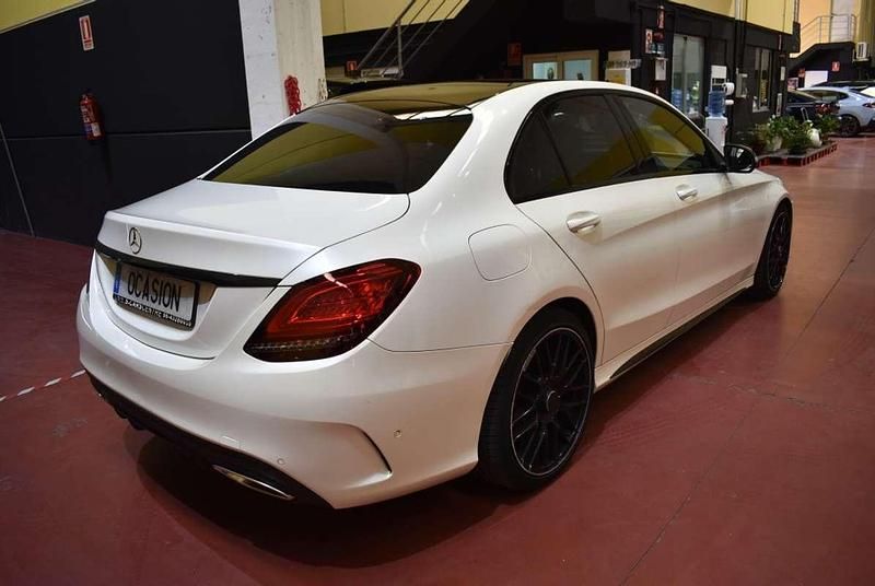 Usado Mercedes C200 184 CV (135 kW) 2019 Blanco Berlina