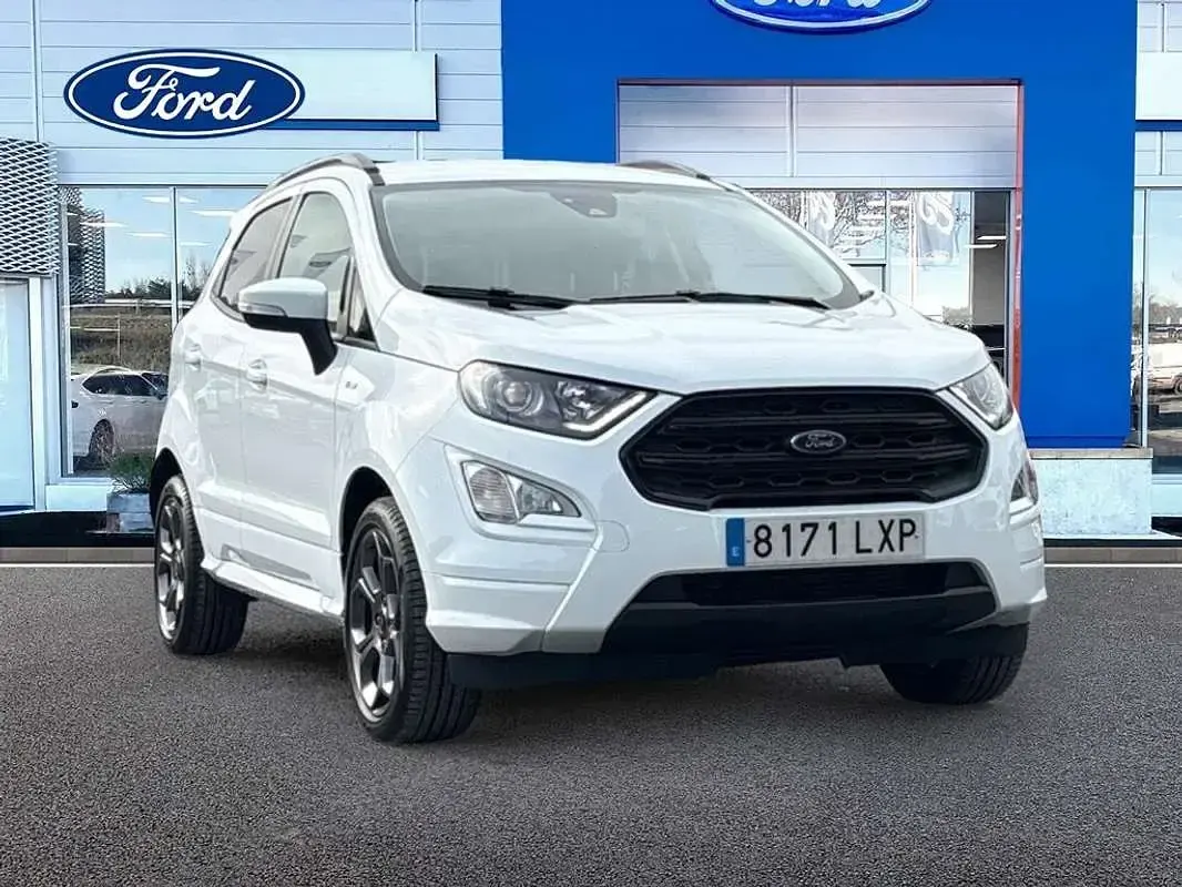 Usado Ford Ecosport ST-Line 125 CV (91 kW) 2022 Blanco SUV