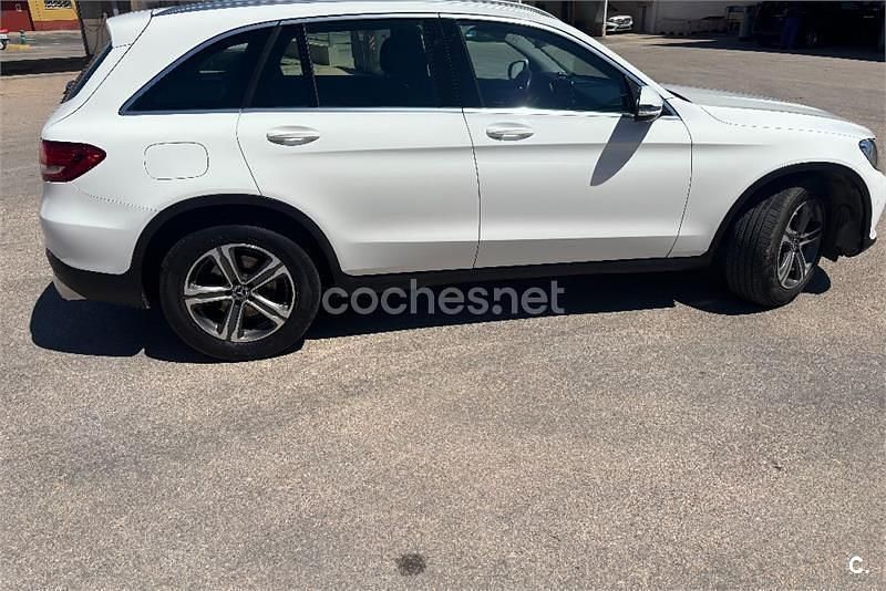 Usado Mercedes GLC220 170 CV (125 kW) 2018 Blanco SUV