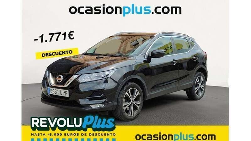 Negro Usado 2021 Nissan Qashqai Style Edition SUV | 17.264 € (Un poco caro) - Imagen 1/4