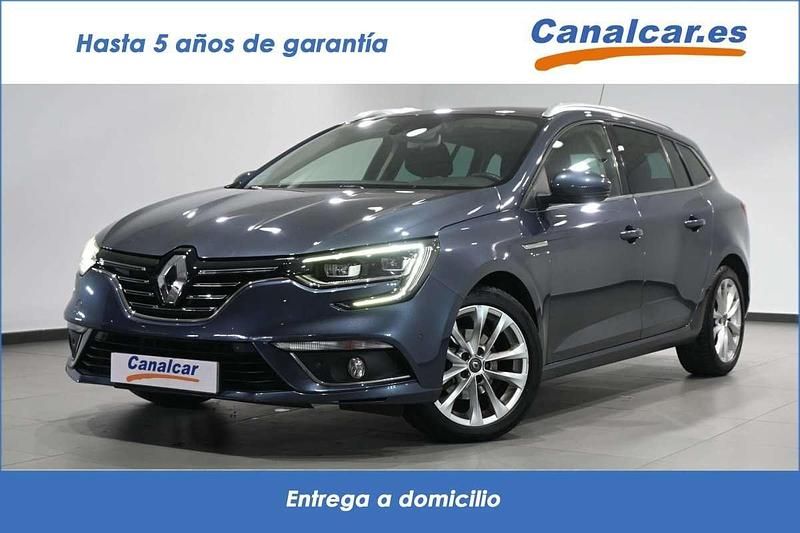 Usado Renault Mégane GrandTour Zen 132 CV (97 kW) 2018 Gris Familiar