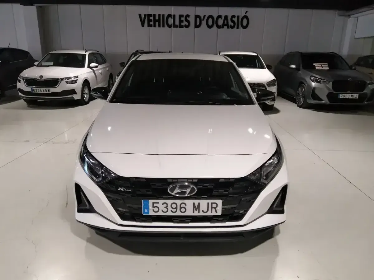 Brugt Hyundai i20 N Line 84 HK (61 kW) 2023 Hvid Sedan