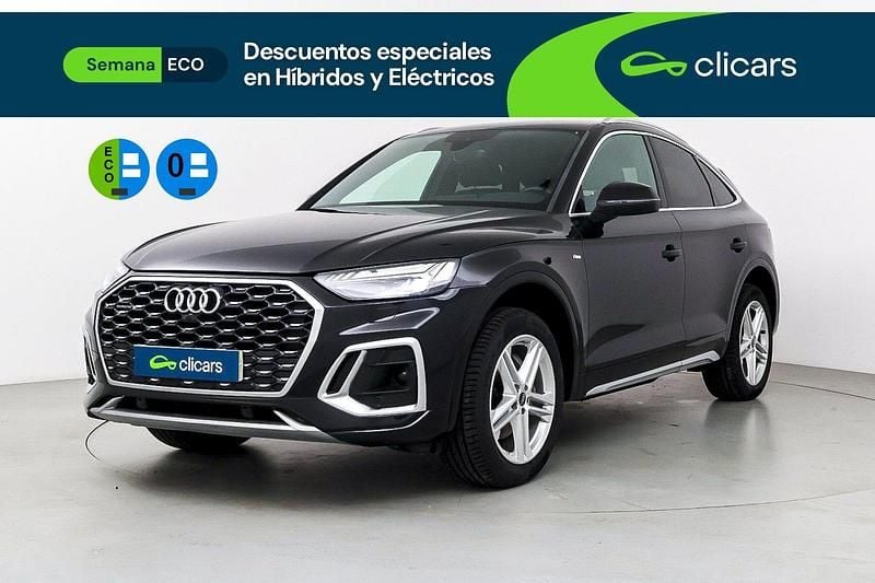 Usado Audi Q5 Sportback S-Line 204 CV (150 kW) 2022 Negro SUV