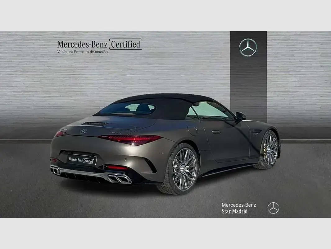 Usado Mercedes SL63 AMG AMG 585 CV (430 kW) 2024 Gris Descapotable