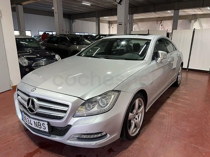 Usado Mercedes CLS350 265 CV (194 kW) 2012 Gris / plata Berlina