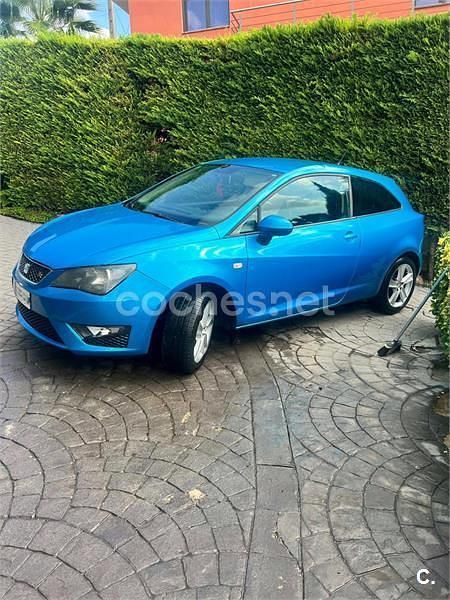Usado Seat Ibiza SC FR 143 CV (105 kW) 2013 Azul Utilitario