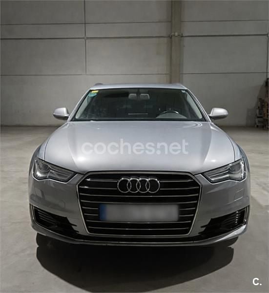 Usado Audi A6 Advanced 190 CV (139 kW) 2015 Gris / plata Familiar