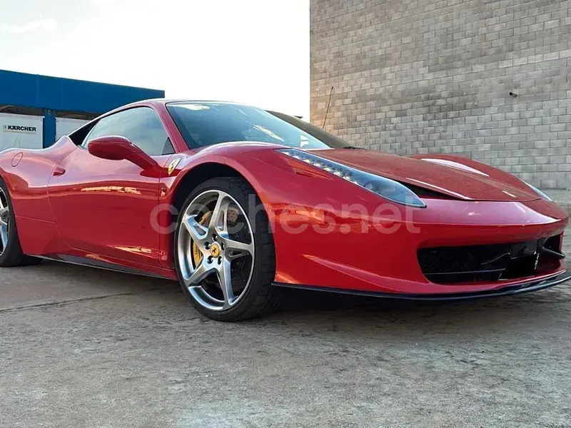 Usado Ferrari 458 570 CV (419 kW) 2013 Rojo Coupe