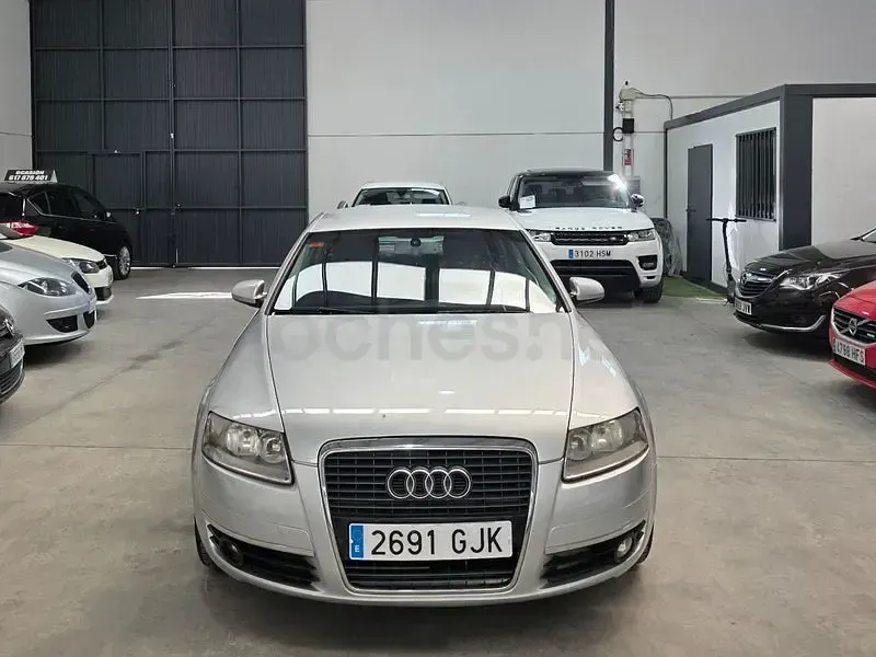 Usado Audi A6 180 CV (132 kW) 2008 Gris / plata Berlina