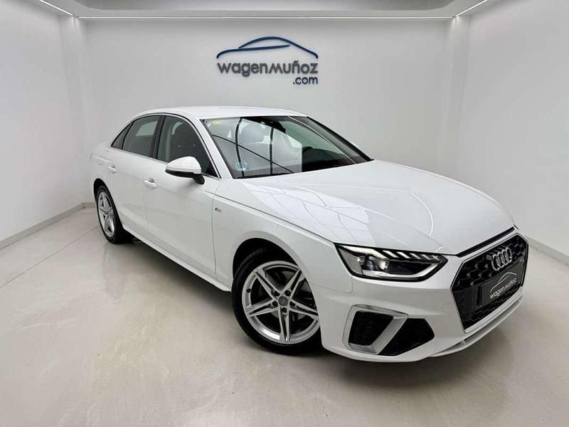 Usado Audi A4 S-Line 163 CV (119 kW) 2020 Blanco Berlina