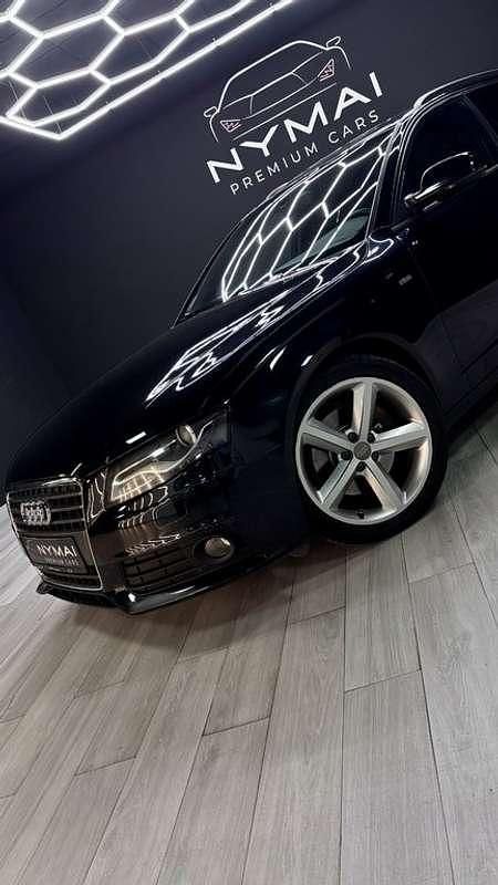 Usado Audi A4 S-Line 190 CV (139 kW) 2011 Negro Familiar