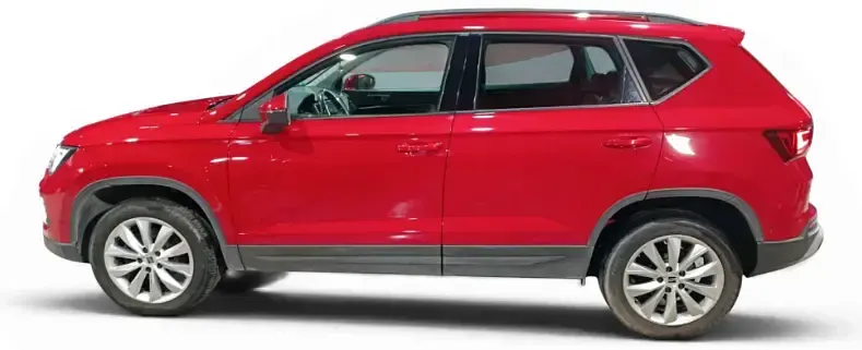 Usado Seat Ateca Style 150 CV (110 kW) 2021 Rojo SUV