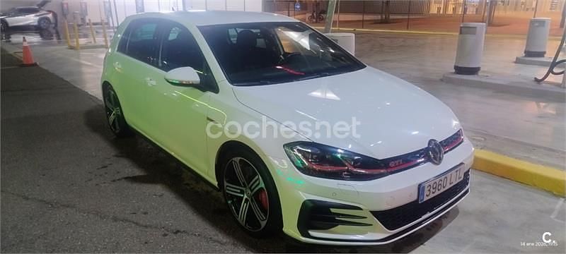 Usado VW Golf VII GTI 245 CV (180 kW) 2018 Blanco Berlina
