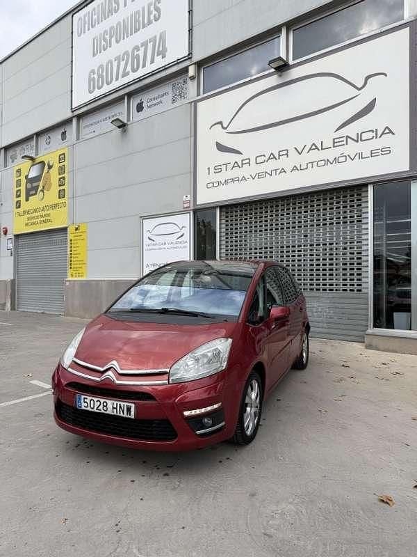 Rojo Usado 2013 Citroën C4 Picasso Intensive Monovolumen | 4500 € (Super precio) - Imagen 1/4