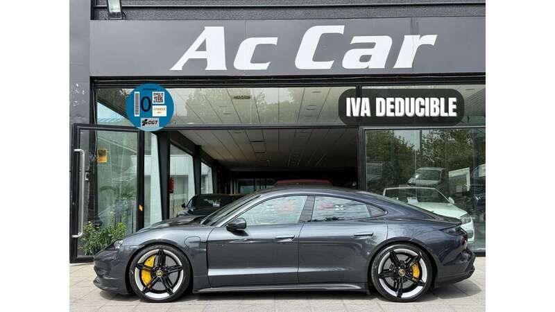 Gris Usado 2021 Porsche Taycan Turbo S Berlina | 85.897 € - Imagen 1/4