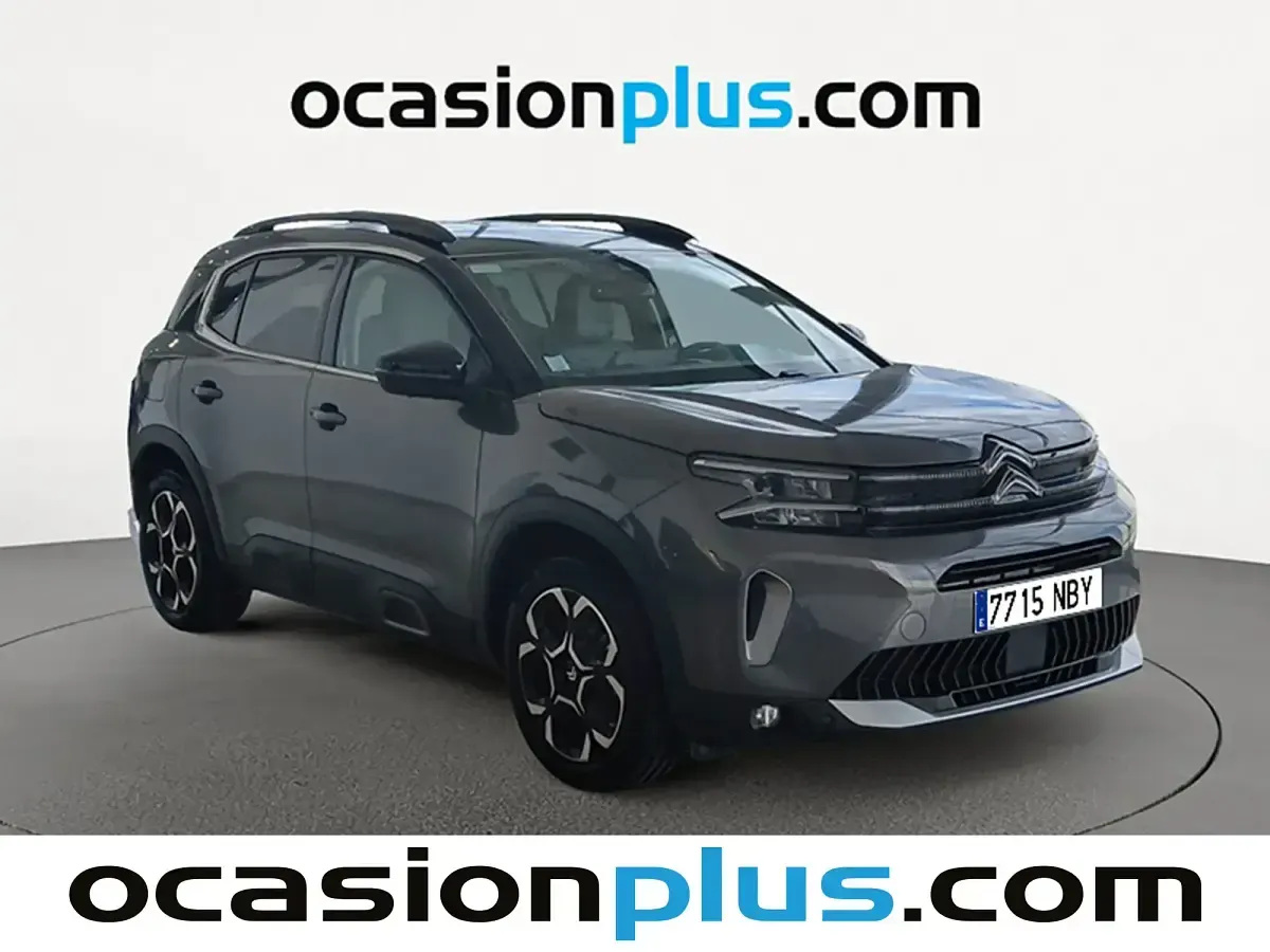 Usado Citroën C5 Aircross PureTech 131 CV (96 kW) 2023 Gris SUV