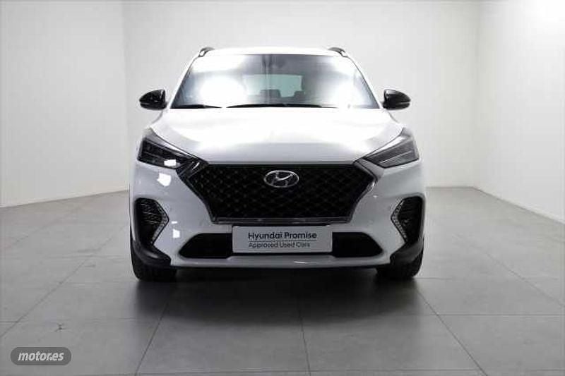 Usado Hyundai Tucson N Line 136 CV (100 kW) 2019 Blanco SUV