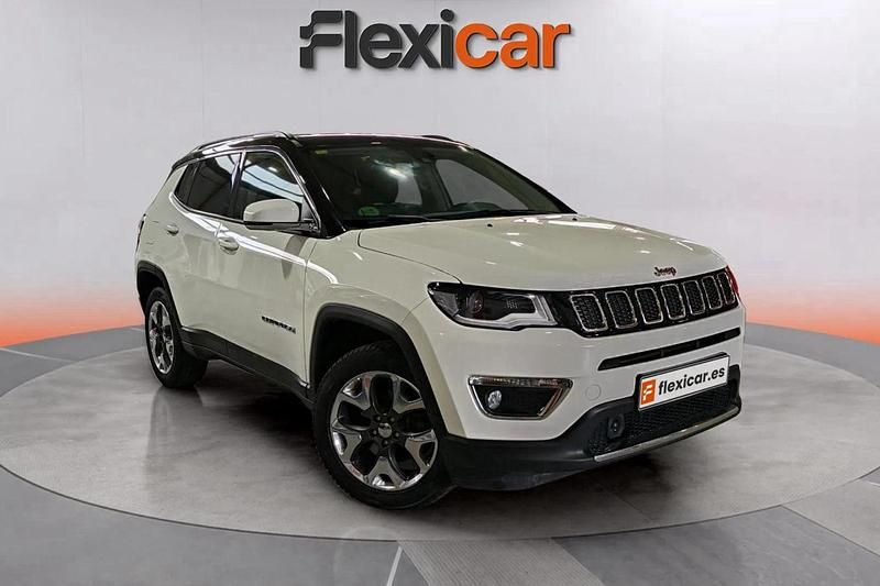 Blanco Usado 2018 Jeep Compass Limited SUV | 17.790 € (Precio justo) - Imagen 1/4