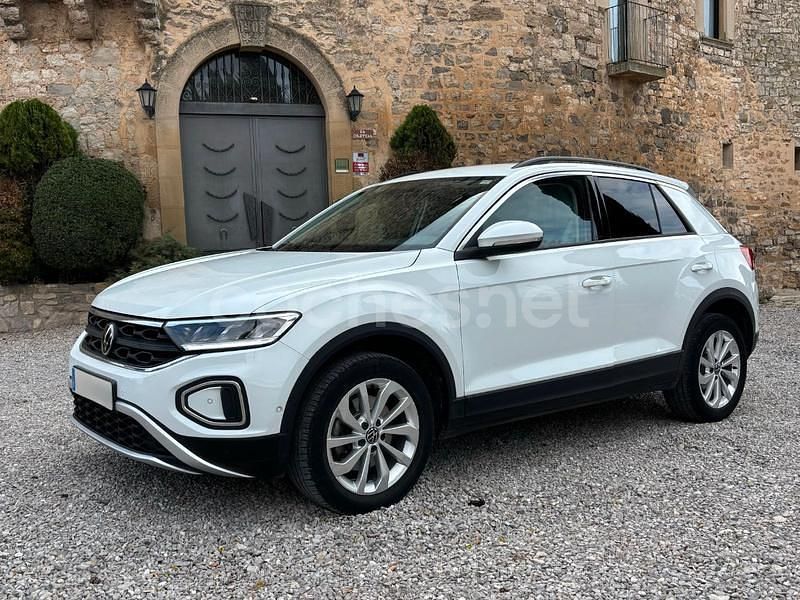 Blanco Usado 2022 VW T-Roc Life SUV | 22.500 € (Precio justo) - Imagen 1/4