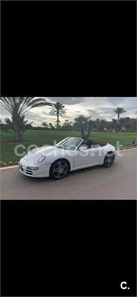 Usado Porsche 911 Carrera Cabriolet 325 CV (239 kW) 2007 Blanco Descapotable