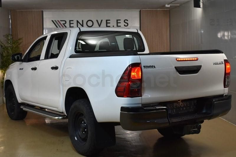 Usado Toyota HiLux 150 CV (110 kW) 2019 Blanco Pickup/Camioneta