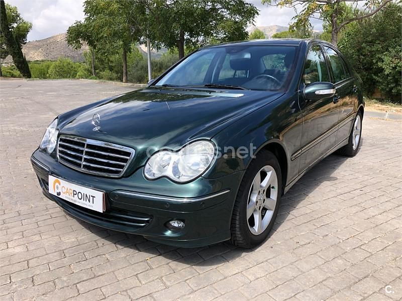 Verde Usado 2007 Mercedes C220 Avantgarde Berlina | 7300 € (Super precio) - Imagen 1/4
