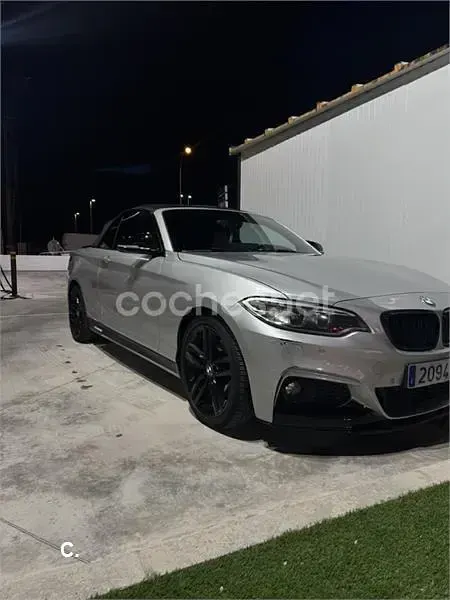 Usado BMW 220 184 CV (135 kW) 2018 Gris / plata Descapotable